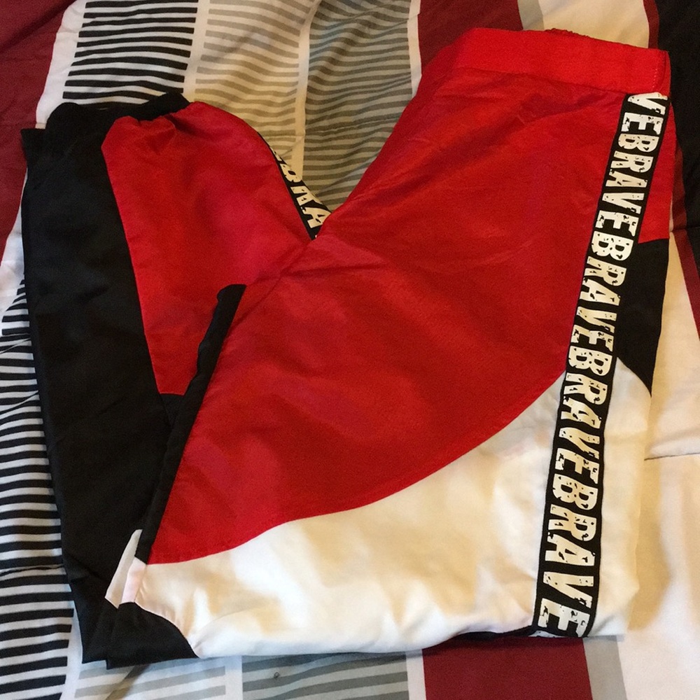 Windbreaker style pants
